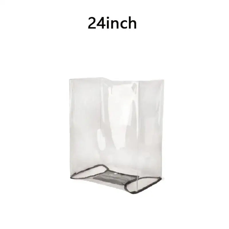 1Pc Transparent PVC Luggage Cover Protector - Universal Dustproof Scratch Resistant Suitcase Protector For 20-28in Travel Bags