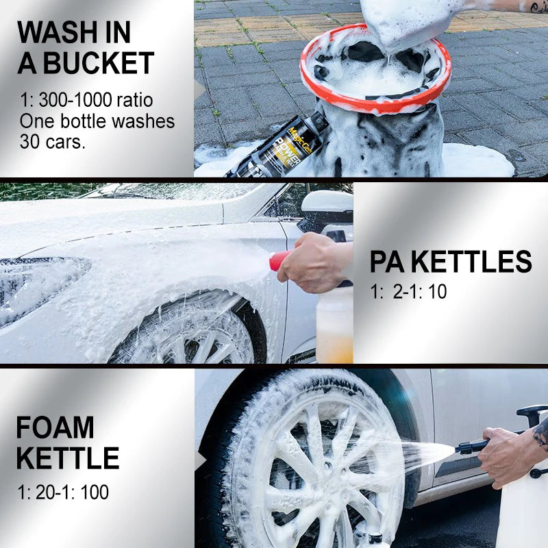 Magic Gem G52 Car Wash Shampoo Bottle Super Foam Paint Detailing Car Products Car Accessories Exterior Cleaning Materals