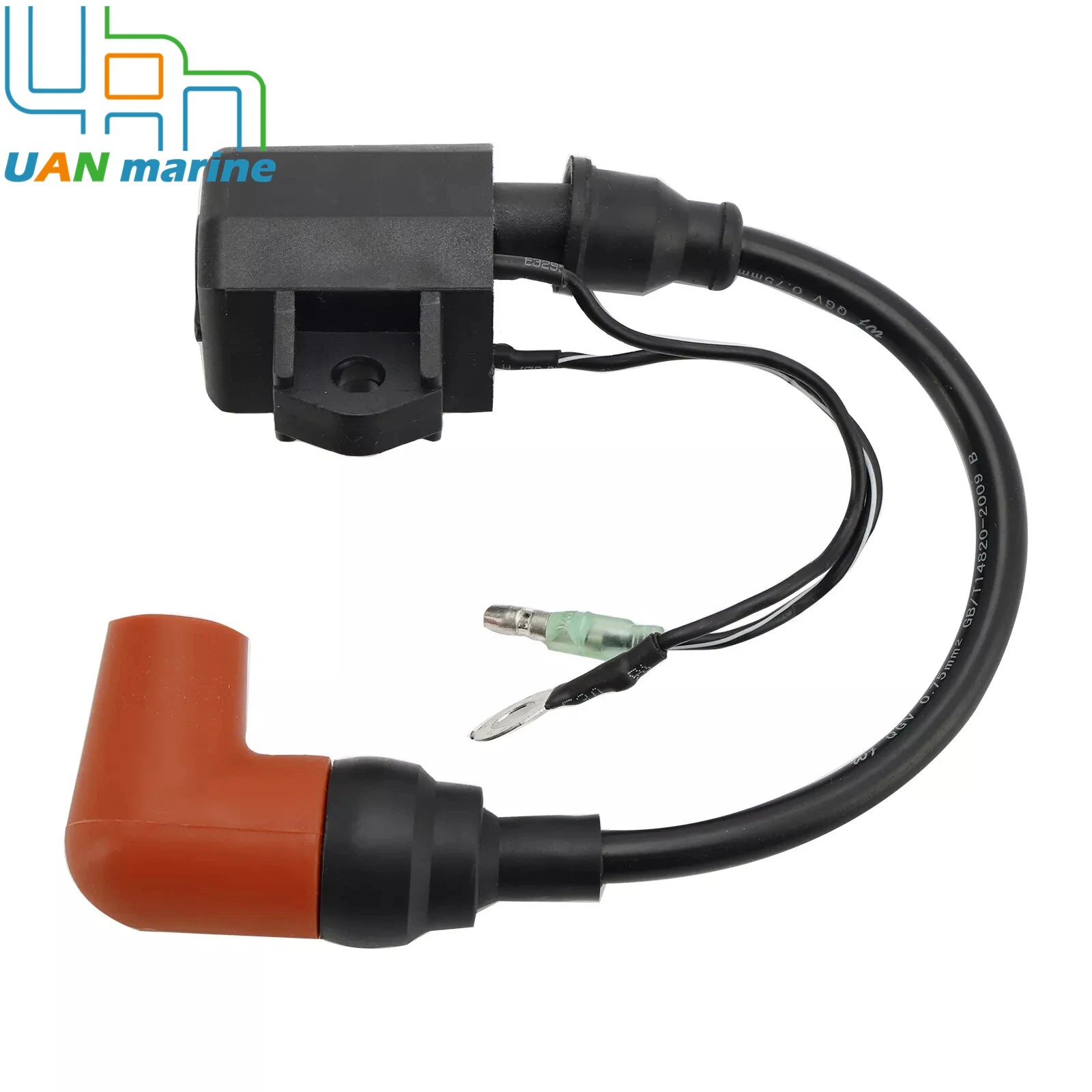 697-85570 Ignition Coil for Yamaha 2 Stroke 55HP 2Cyl 90HP Outboard Motor 697-85570-00  6H2-85570-00