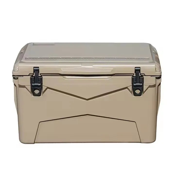Oem Custom Portable Food 35qt Cooler Box Lldpe Fishing Ice Chest Cooler Outdoor Hard Camping Cooler Box