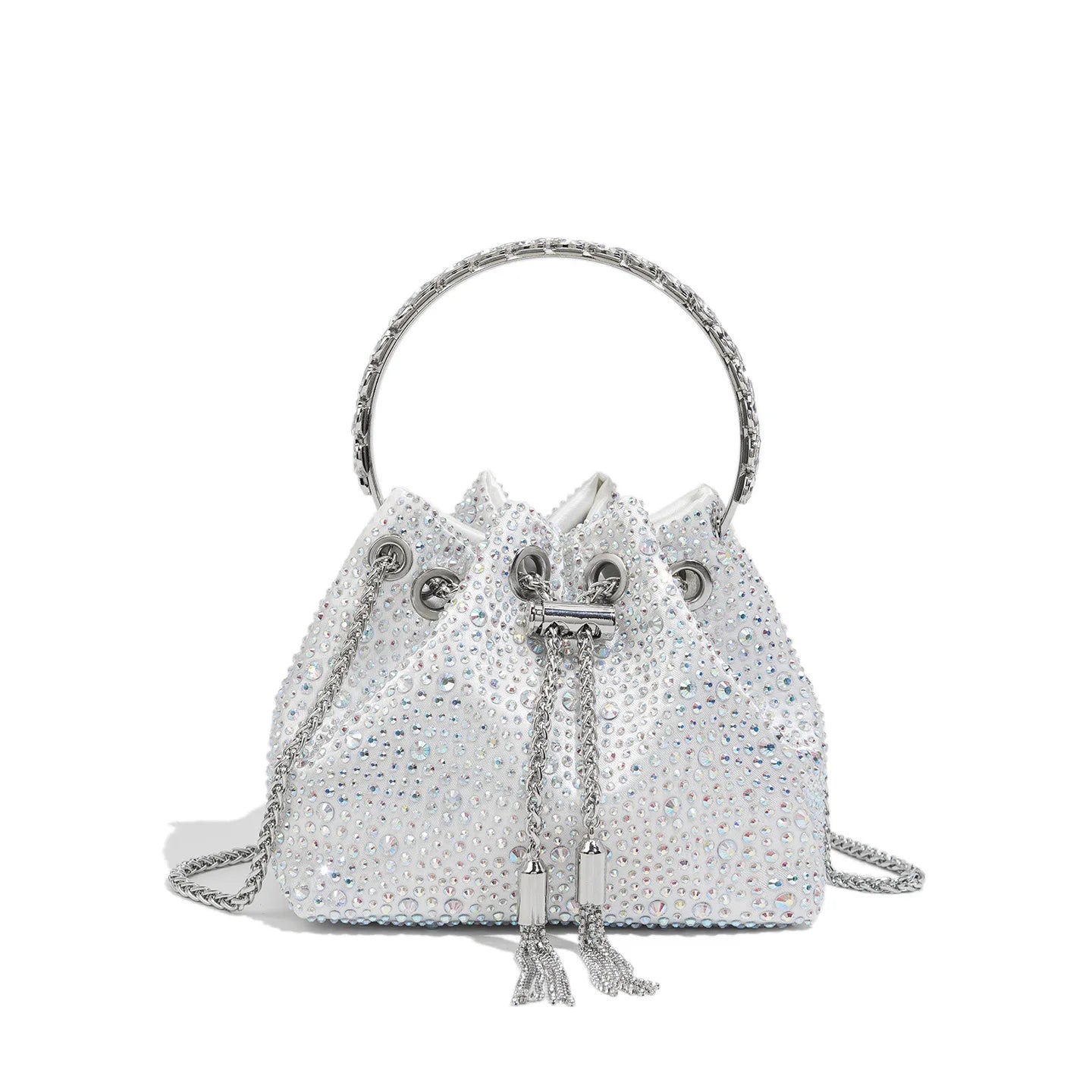 Luxury Designer Women Handbag Glitter Shiny Diamond Clutch Purse Wedding Party Banquet Bag Crystal Rhinestones Evening Bag