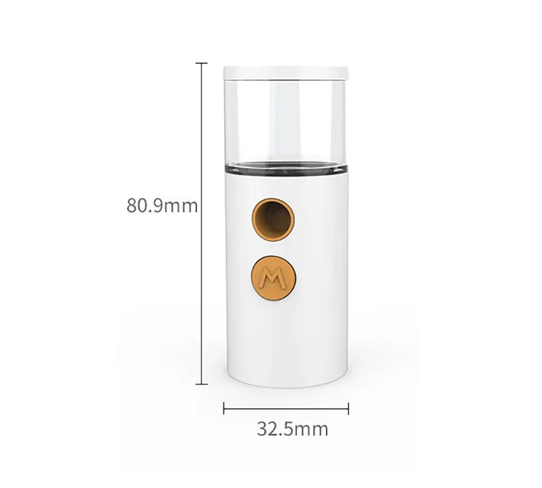Static Reducer Nano Sprayer Waking Coffee Beans Elimination Powder Residue Cleaner Rechargable USB Spray Portable Humidifier
