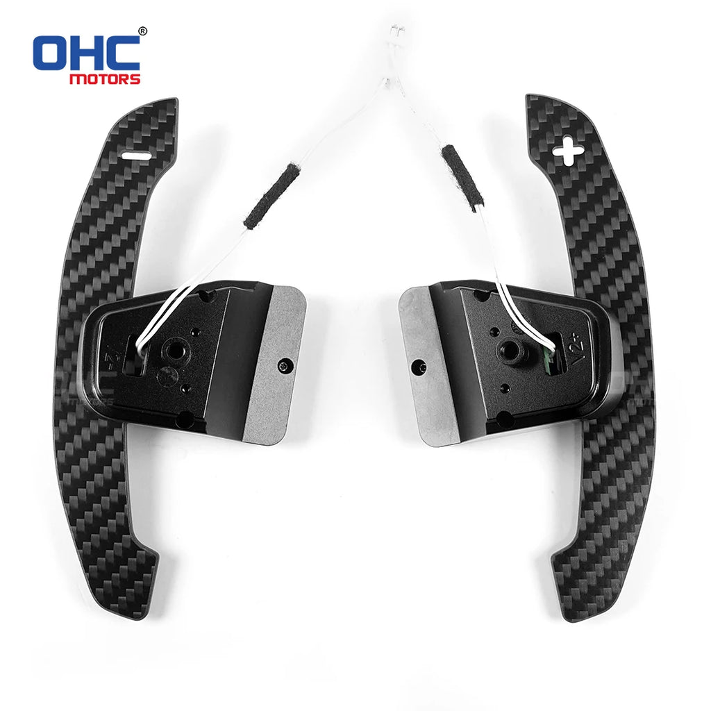 OHC Carbon Fiber Magnetic Paddle Shifters For Volkswagen VW Golf 8 MK8 GTI R R line 2021 2022 2023 2024 2025