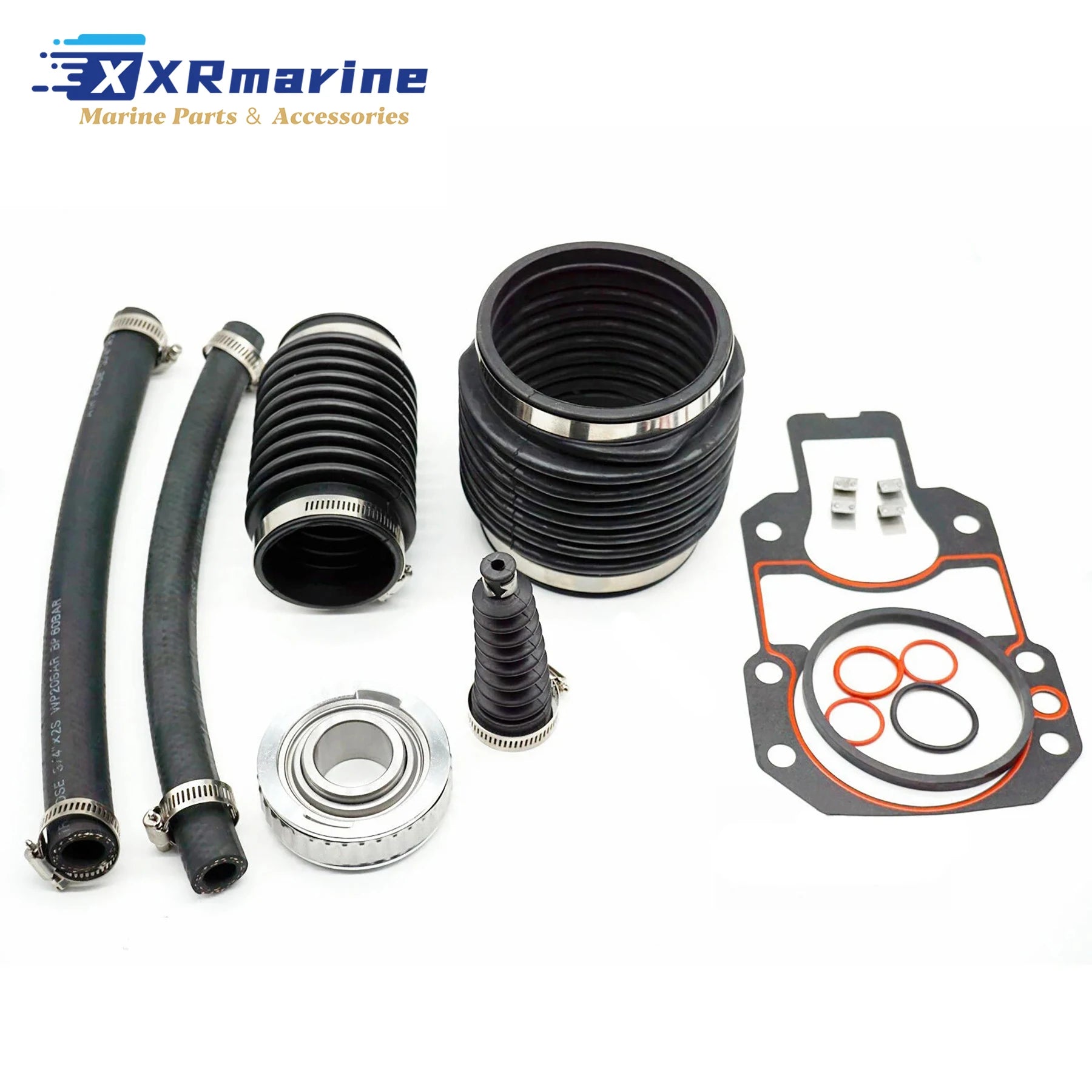 Transom Bellow Kit W/ Gimbal Bearing Fits for Mercruiser Alpha One Gen 1 MR R Sterndrive Engines 30-803097T1 18-2601-1 18-8213