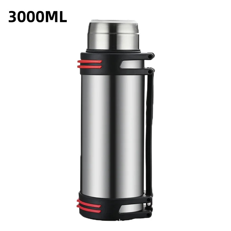 Large-Capacity Stainless Steel 316 Insulated Cup, Portable Travel Water Bottle, Car Tea Infuser, Shoulder-Type Insulated Cup