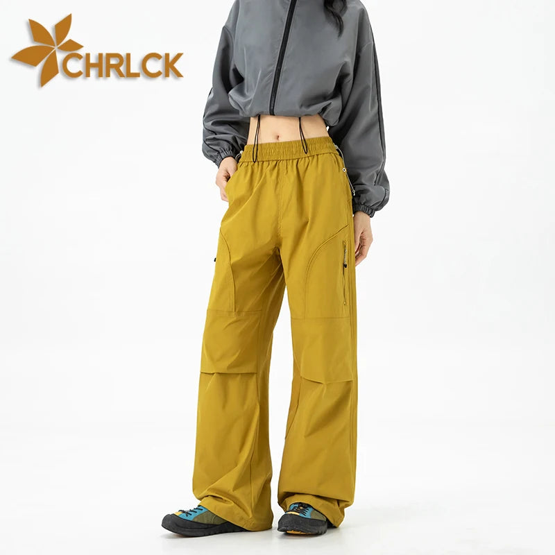 CHRLCK Men Women Water-repellent Hiking Pants Scratch Resistance Cargo Pants Breathable Trousers Fishing Camping Pants