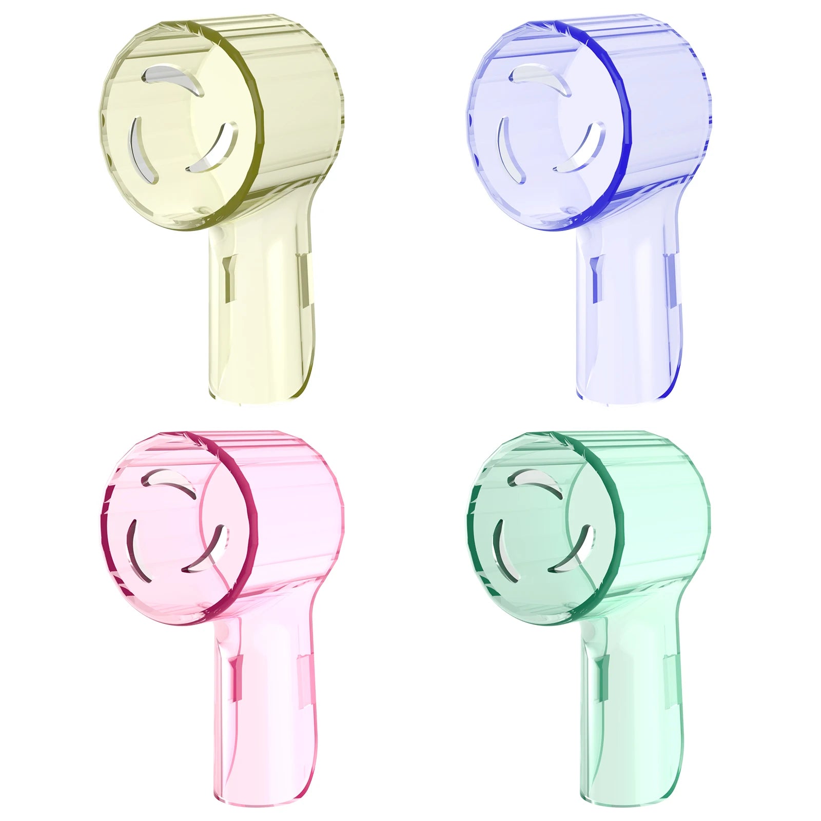 Toothbrush Dustproof Covers Caps Compatible with Braun Oral B Replacement Heads & IO Series Electric Toothbrush Head Protector