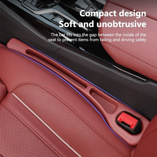 1 Pair of Car Seat Gap Plug Strips Seat Edge Protection Plug Strips and =Seat Anti-leak Plug Strips Have A Comfortable Hand Feel
