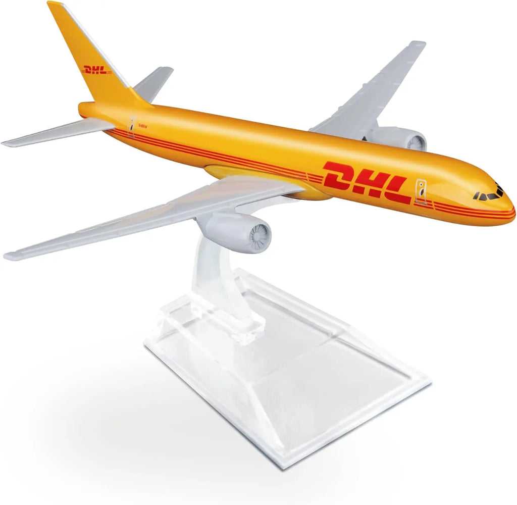 1/400 Scale Model Plane B757 DHL Airlines Alloy Aircraft 16cm 757 Aircraft Model Toys Children's Collection Gifts Decoration