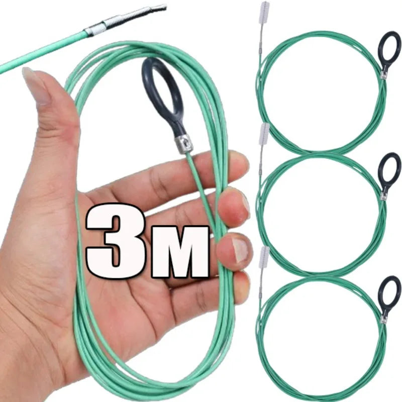 Update 3M Car Sunroof Drain Cleaning Tools Brush Pipe Cleaner Thin Unblocker Sunroof Windshield Wiper Drainage Holes Accessories