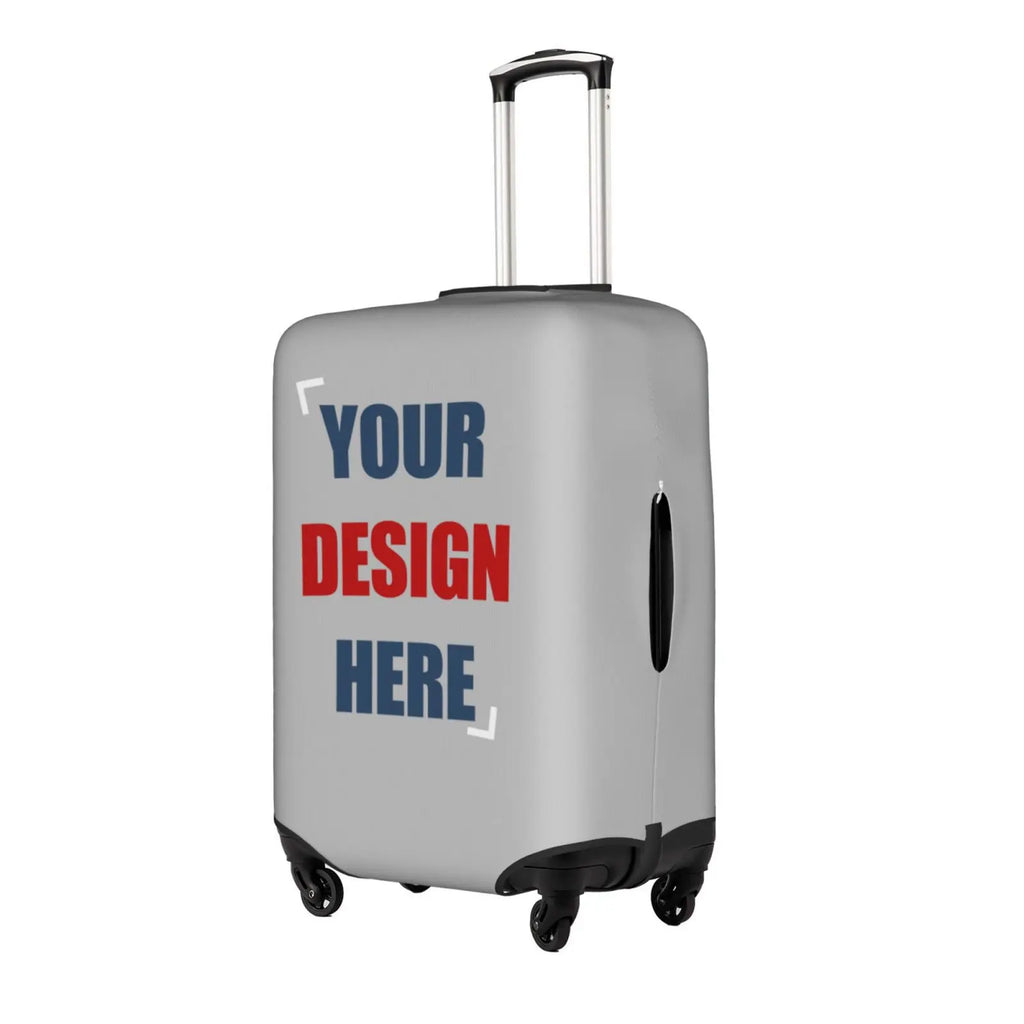 Custom Customize Logo Luggage Cover Elastic Your Design Here Travel Suitcase Protective Covers Suit For 18-32 inch