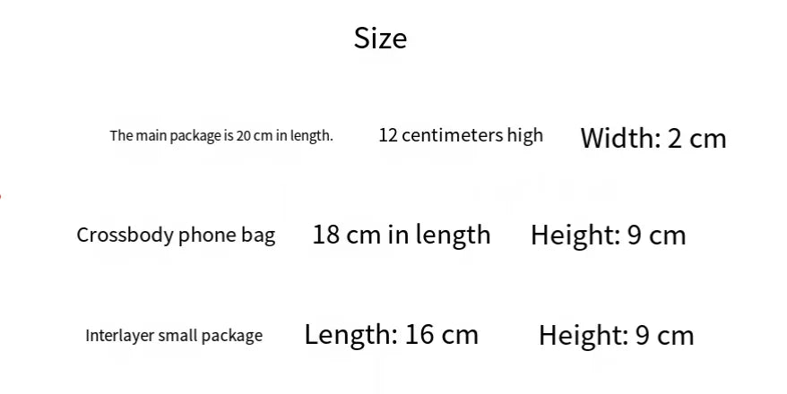 New PU Crossbody Mobile Phone Bag Convenient Multifunctional Passport Card bag Three In One And One Handheld Bank Card Wallet 가방