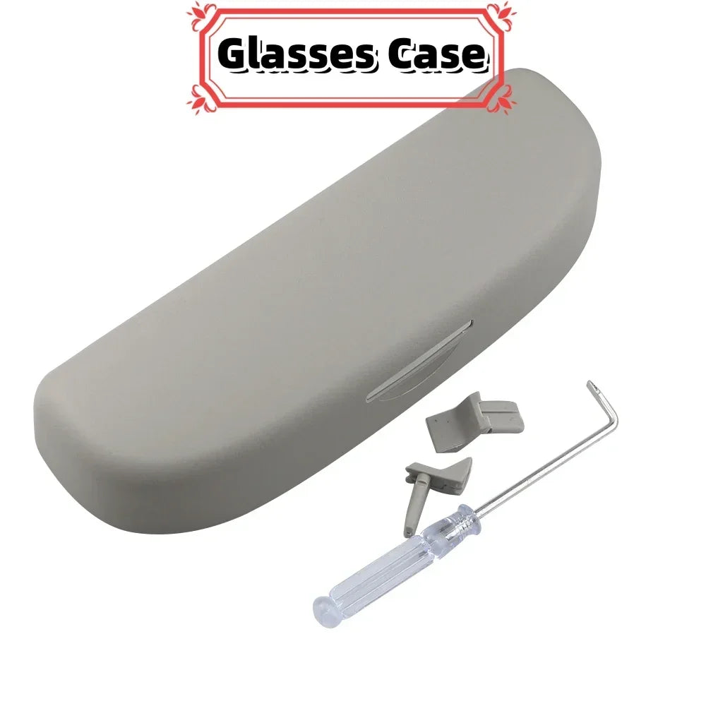 Car Glasses Holder Case for Audi Q3 Q5 SQ5 Q7 A1 A3 S3 A4 A6 A7 S6 S7 S4 RS4 A5 S5 ABS Sunglass Holder Sun Glasses Box