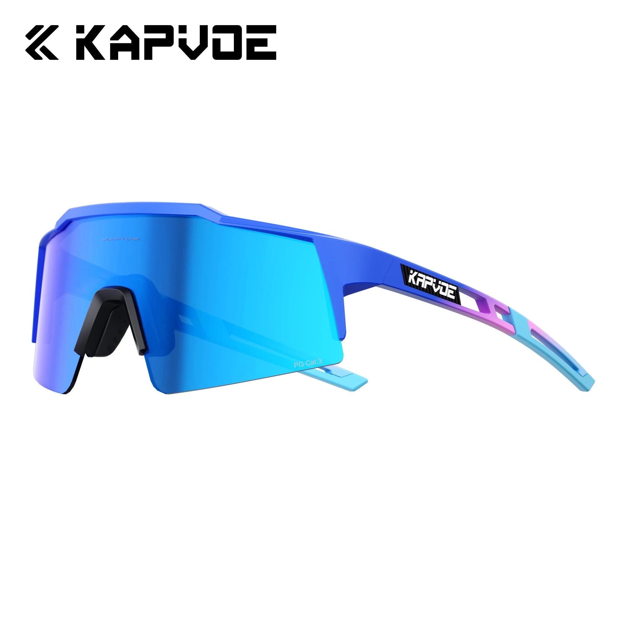 KAPVOE UV400 Polarized Anti-Glare Outdoor Sports Sunglasses Hiking Surfing Fishing and Casual Glasses Stylish Unisex Sunglasses
