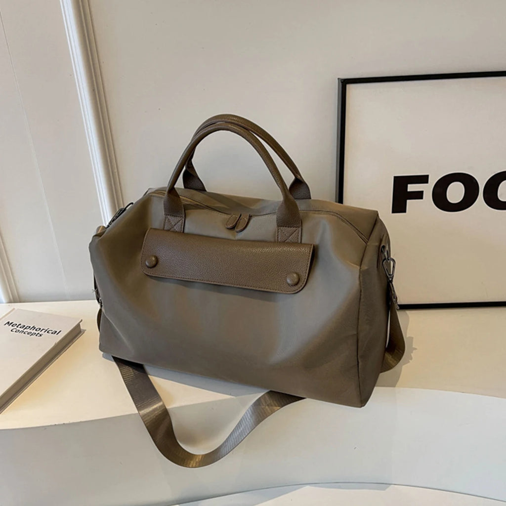 Customized name new fitness bag, dry and wet separation handheld travel bag, large-capacity travel bag