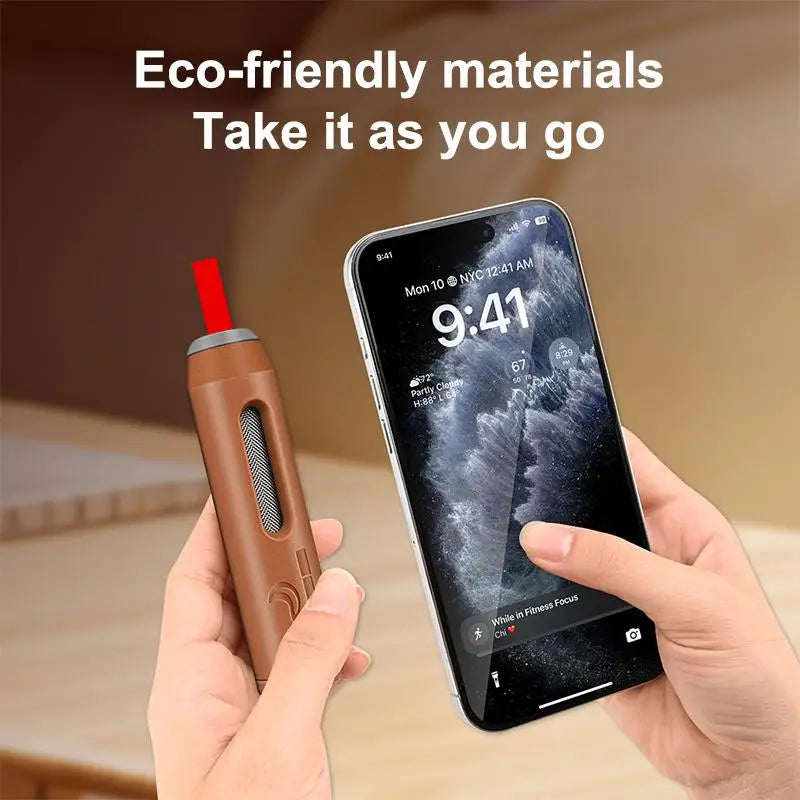 Person's  Accessory Spill-Proof & Easy Clean Design Portable Car Ashtray No-Fall Ash Control Tool For Vehicles Lazy