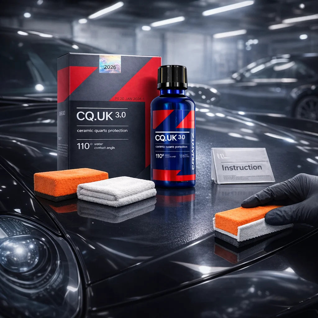 2026 CQUARTZ UK 3.0-Ceramic Coating for Cars Quartz Based Nanotechnology Bonds To Paint Glass Metal and Plastic