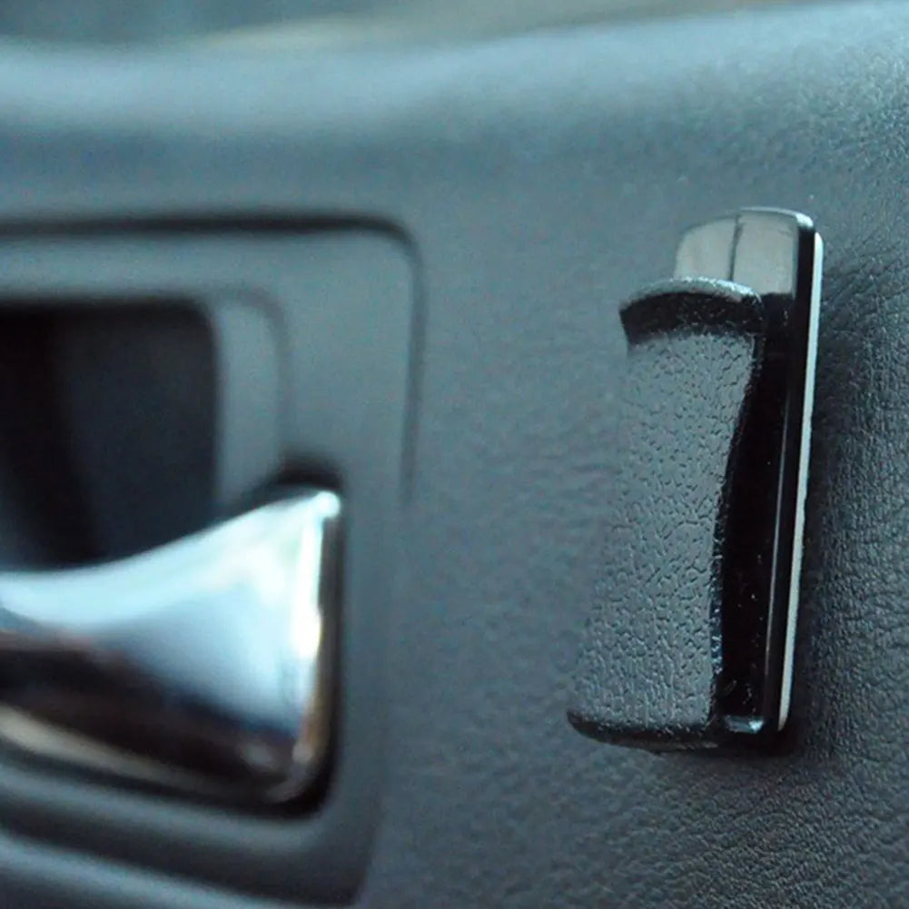 2PCS Sunglass Holder Card Glasses Ticket Holder Auto Car Clip Black Dashboard Door Adhesive Clips Car Styling Car Accessories