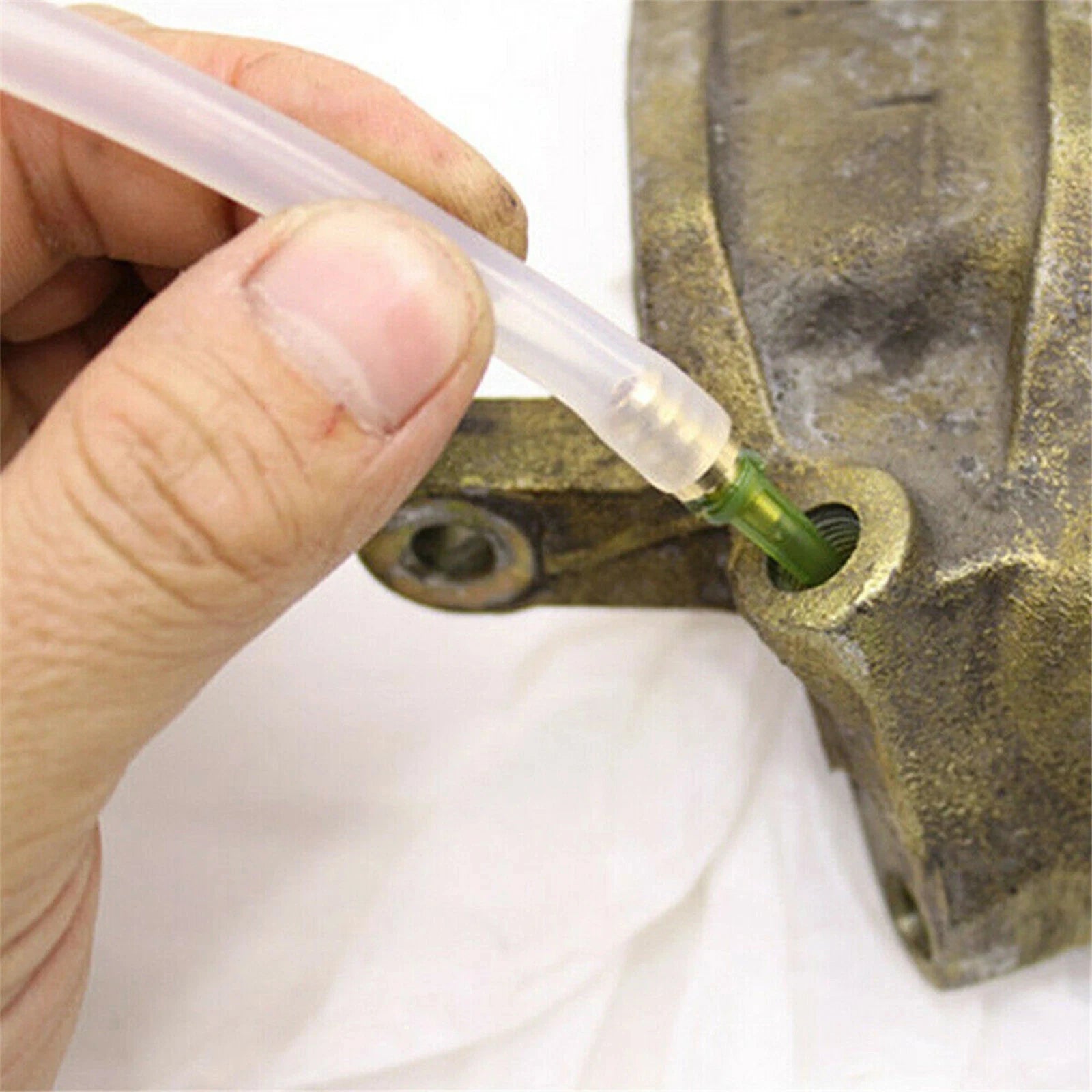 Universal Oil Change Pump Brake Bleeder Fluid Suction Hydraulic Exchange Drain Tools with Hose Extractor Pump Oil Evacuator