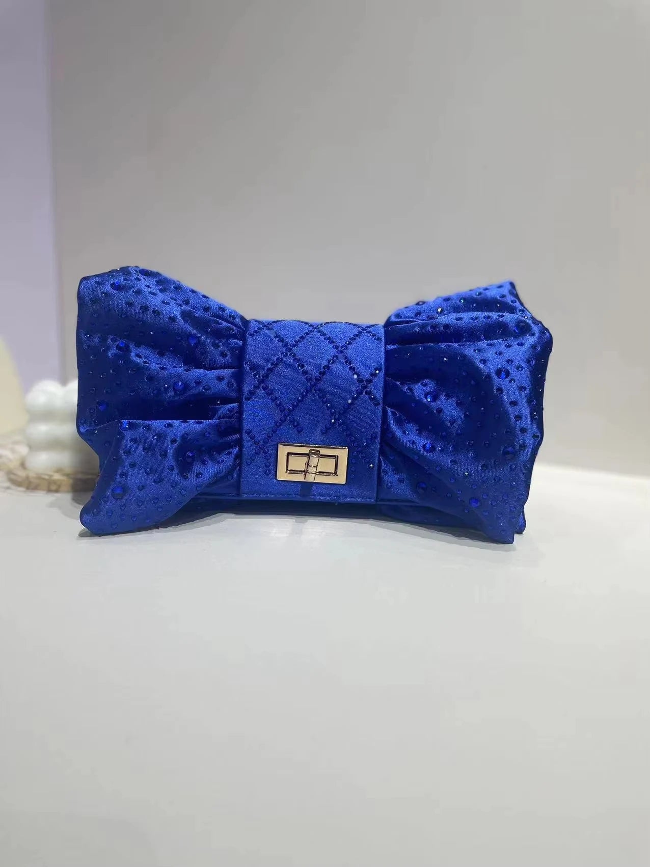 Butterfly Rhinestones Evening Bags Metal Prom Clutch Diamonds Clutch With Chain Shoulder Handbags Wedding Female Purse