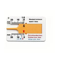 0-20mm Tire Tread Depth Ruler Auto Motorcycle Truck Repair Tool Portable Vernier Caliper Gauge Uses For Car Tire Measuring