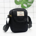 New trendy nylon shoulder bag for girls - large screen cross-body phone bag