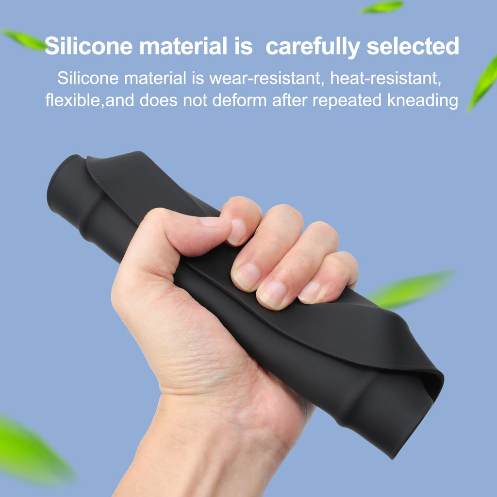 for RIVIAN R1T R1S Secone Row Armrest Storage Box Silicone Car Tray Organizing Tidying Auto Accessories  Black