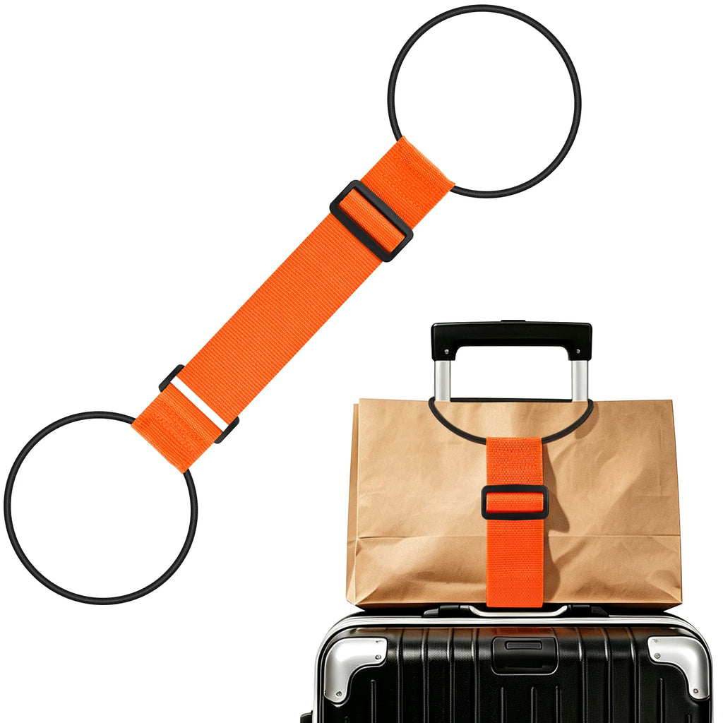 Elastic Adjustable Luggage Strap Carrier Strap Baggage Bungee Luggage Belts Suitcase Belt Travel Security Carry On Straps