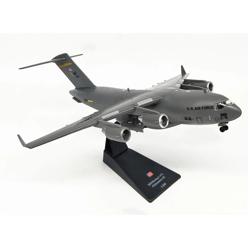 New 1:200 Model U.S. American Navy Army C-17 Globemaster Transport Aircraft Airplane Fighter Collection Display Toys Gifts