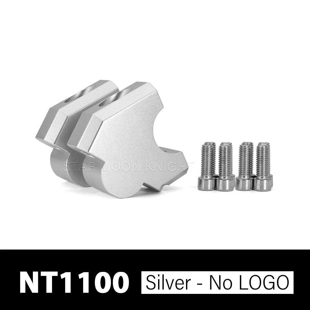Motorcycle Handlebar Riser Clamp For NT 1100 NT1100 2022 2023 2024 Accessories Handle Bar CNC Aluminum Lift Mount