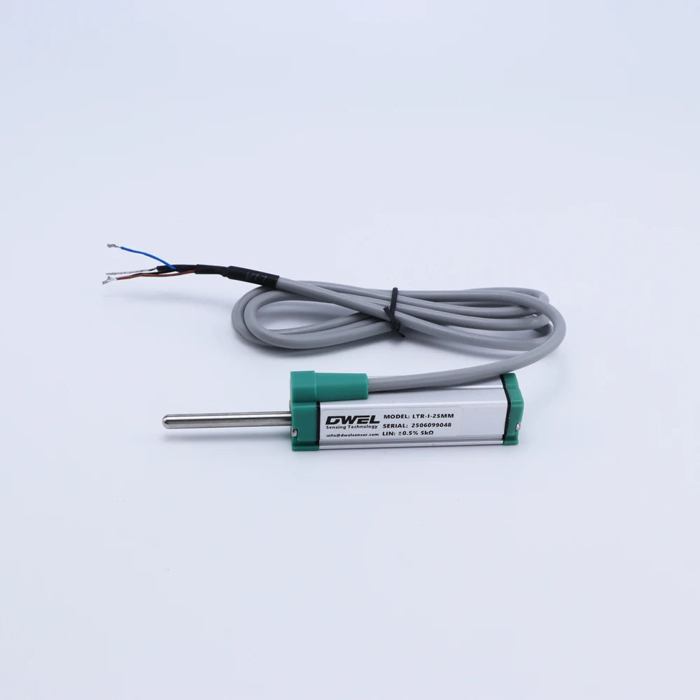 DWEL LTR KTR Linear Return Spring Displacement Sensor Ruler Displacement Position Transducer Internal and External Spring