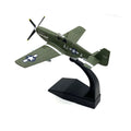 JASON TUTU Diecast Metal 1/72 Scale American Army Airlines P51b Mustang Fighter P51B Airplane Model Military Collect Gift
