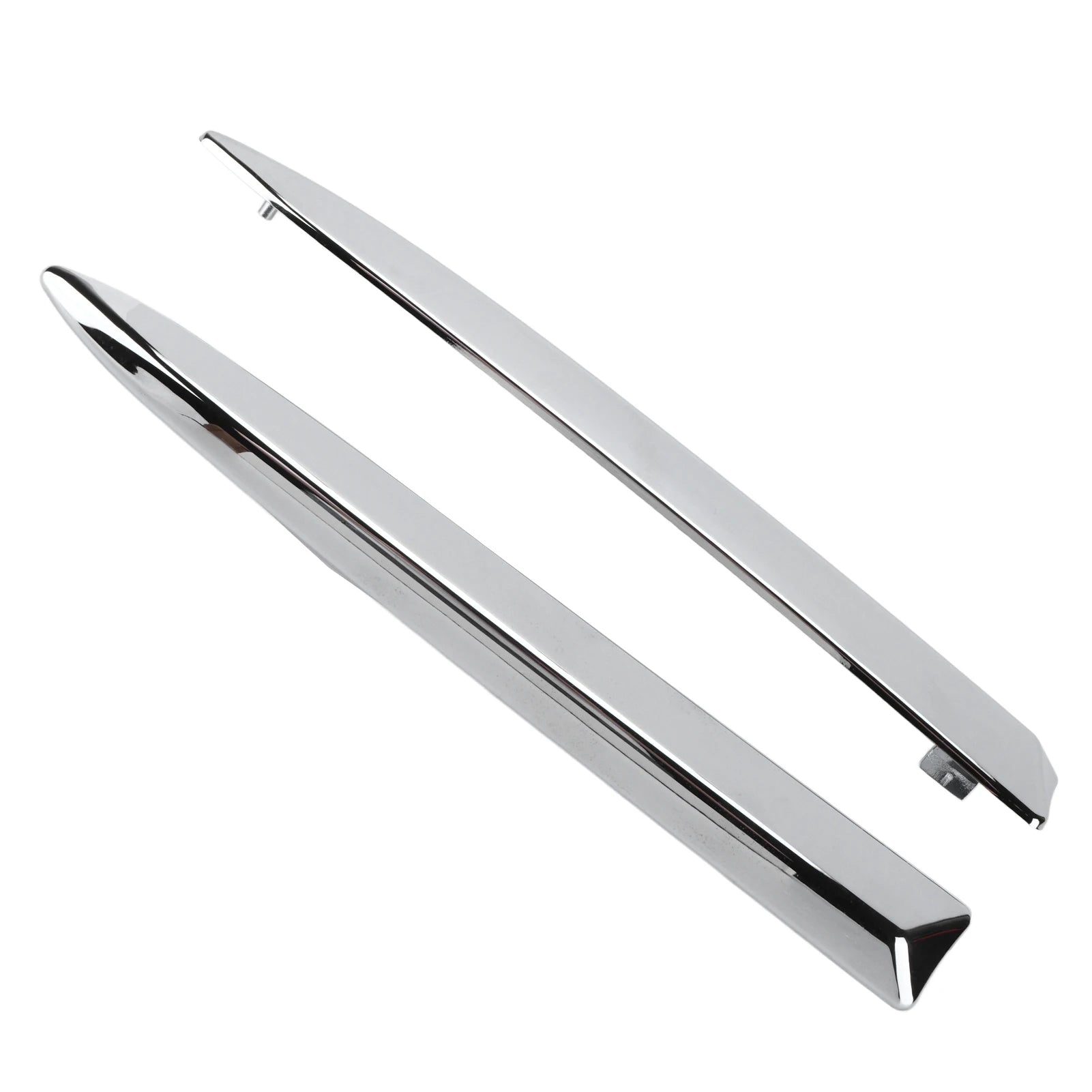 Car Front Bumper Upper Molding Chrome Trim Replacement for FIAT 500 2007‑2015 Bumper Upper Molding Strip Car Accessories