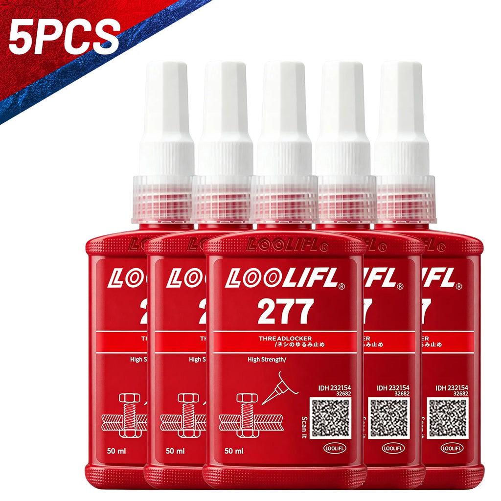 243 50ml Threadlocker Screw Glue Quickly Cured Thread Locking Agent Anaerobic Adhesive Corrosion-Resistant Anti-Loosening Glue
