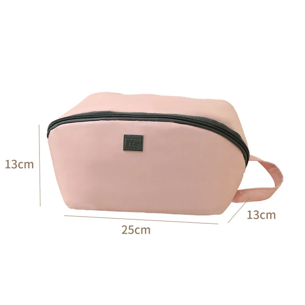 1pc Pink/Grey Underwear Socks Storage Bag Portable Zipper Bras Organizer For Traveling Women's Lingerie Underwear Accessories