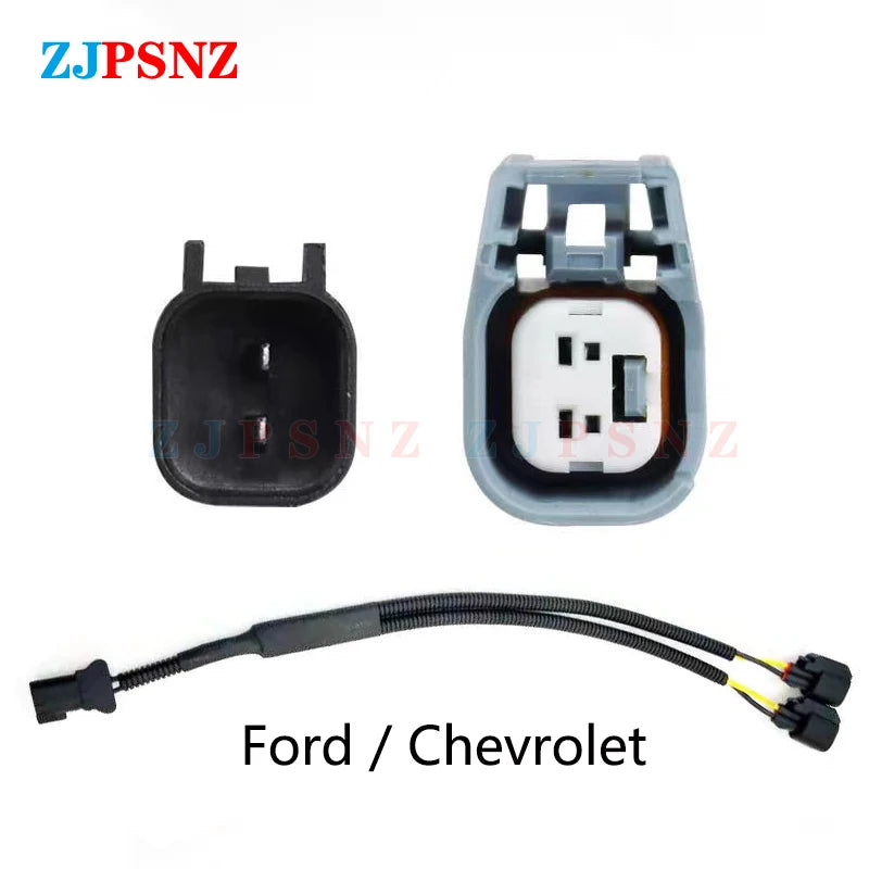  Car Snail Horn 1-in-2-out Non-Destructive Plug Wiring Harness Horn Plug Speaker Adapter Pigtail Socket 2Special Line Beam Horn