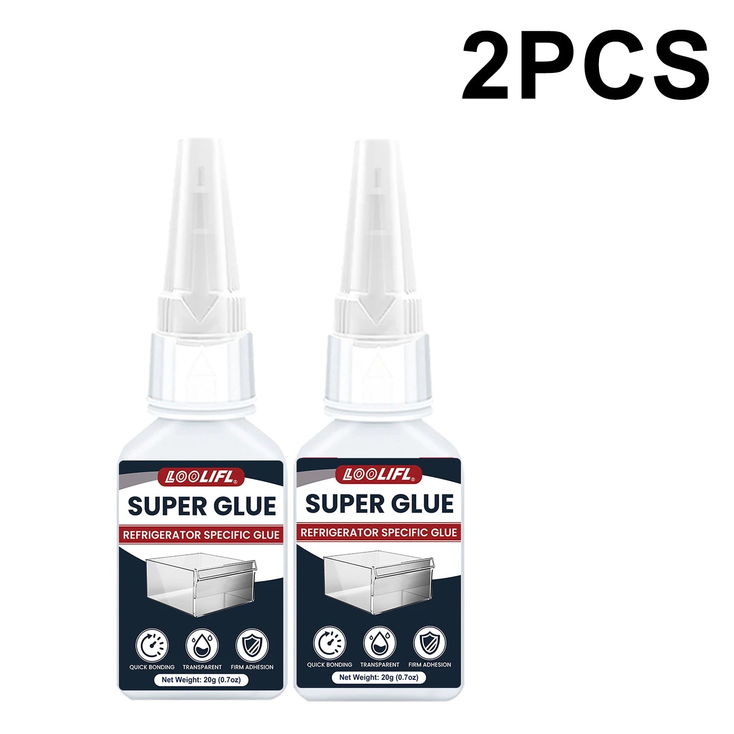 Super Glue, Quick Drying Glue, Suitable For Refrigerators And Freezers, Glass, Acrylic, Plastic, Cold Resistant, Antifreeze