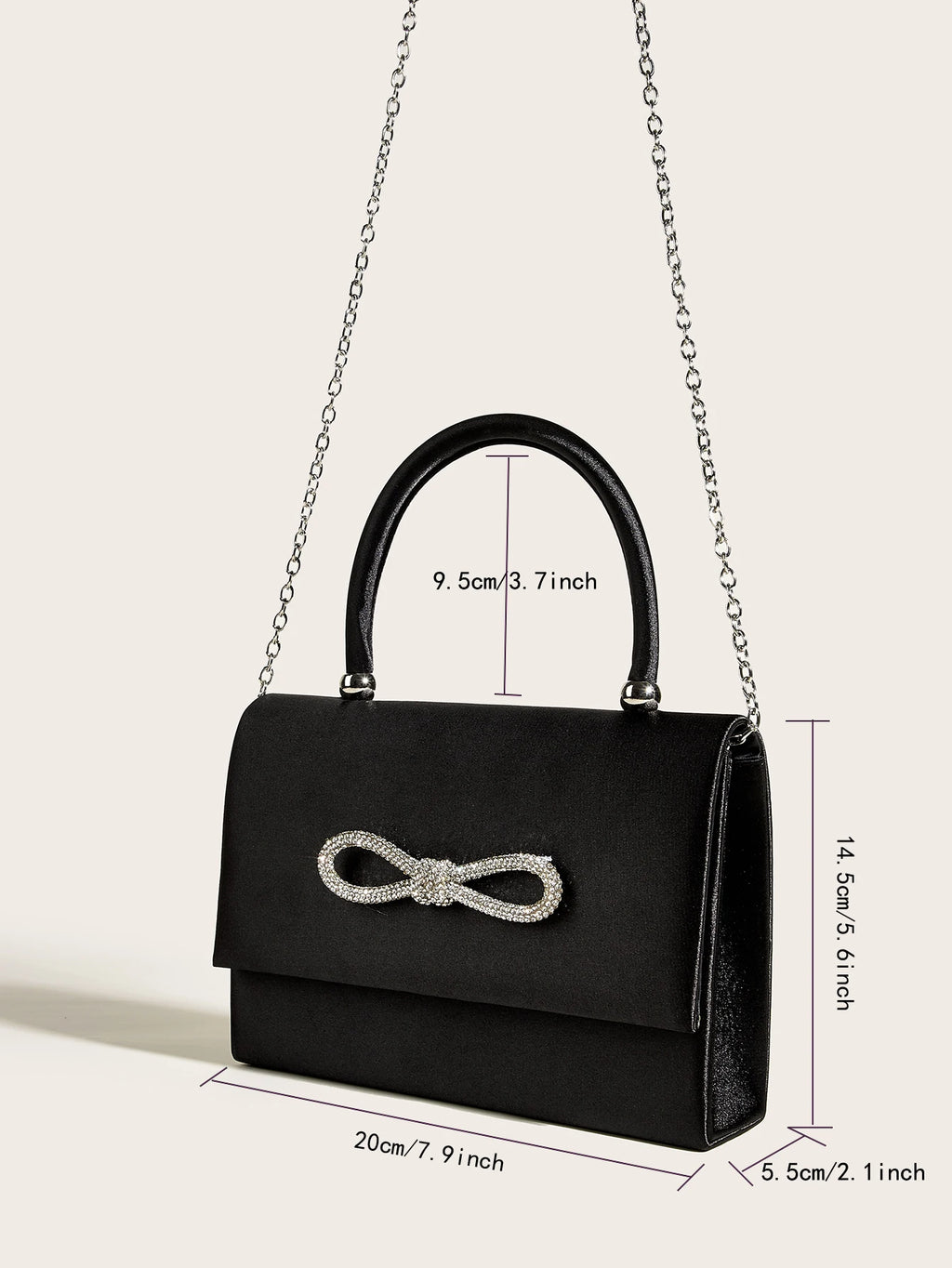 Elegant bowknot Diamond Clutch Crossbody Shape Evening Bag Party Wedding Banquet Handbag For Women Dinner Bag Shoulder Handbags