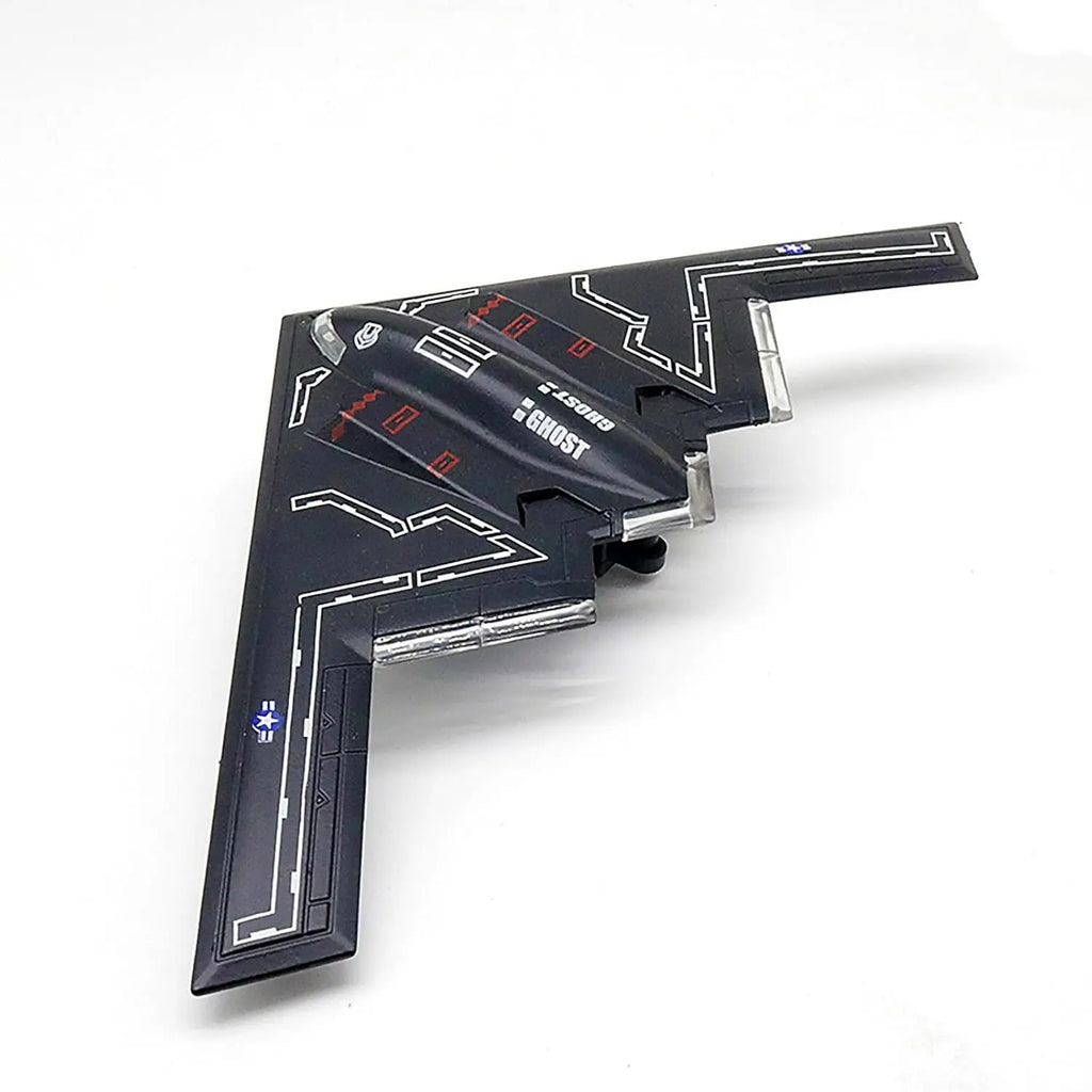 1/200 B-2A Metal Bomber Model Kits with Stand Stealth and Strategic Bomber Diecast Alloy Airplane Model Aircraft Collection