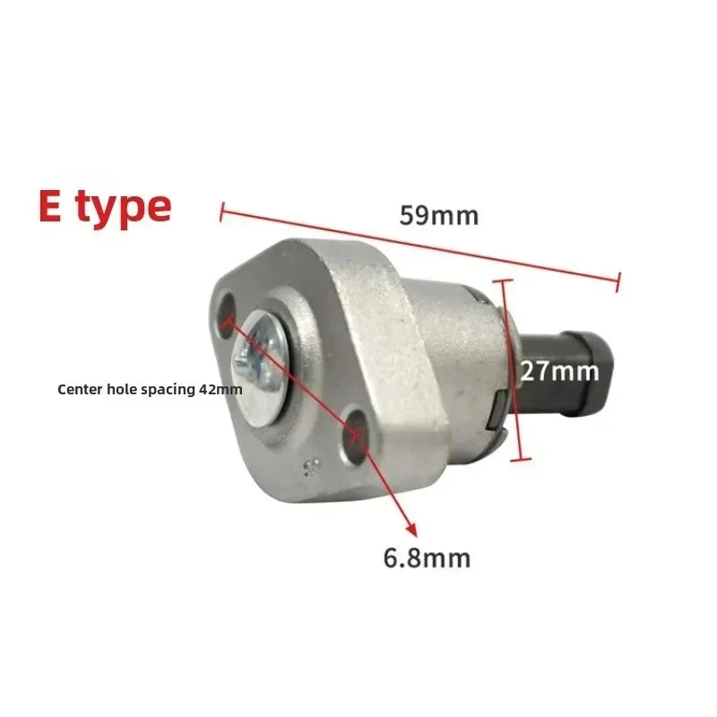 Motorcycle Cam Chain Tensioner Engine Adjuster for 70cc-250cc Horizontal Engine Aftermarket Replacement Part