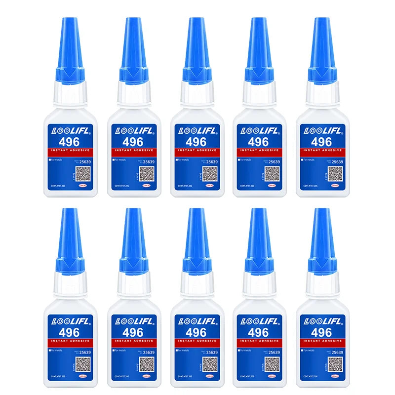 401 Instant Super Glue Strong Fast Dry Universal High Strength Adhesive for Resin Ceramic Metal Glass Plastic Wood Powerful