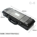 Hunting Protective Safety Storage Box Waterproof Shockproof Hard Tool Case Durable Organizer for Rifle Air Gun Aiming Accessory