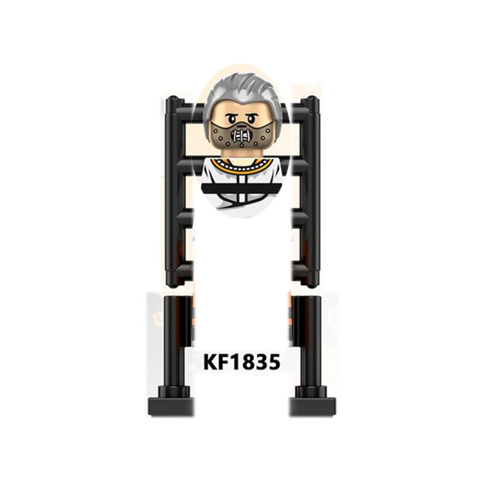 WM839 Horror Movie Zombie Building Blocks Bricks Dolls Mini Action Toy Figures Assemble Blocks Kids Gifts