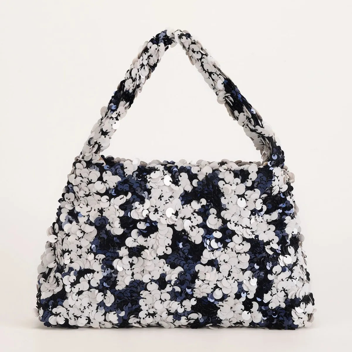 New sequined handbag high-end dinner bag chain oblique span women's shoulder bag fashion women's bag