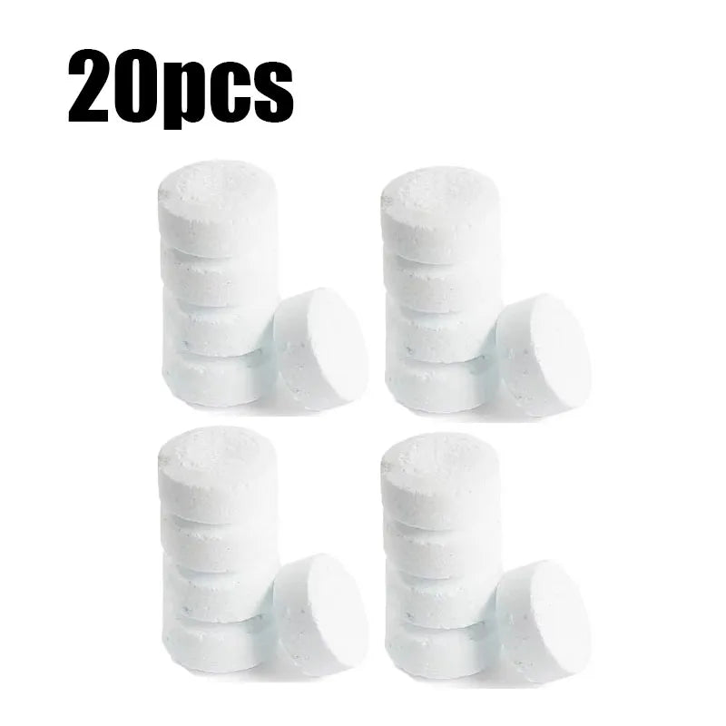 10-60pcs Coffee Machine Cleaning Effervescent Tablets Descaling Agent Multi-Purpose Household Cleaning Tool Kitchen Accessories