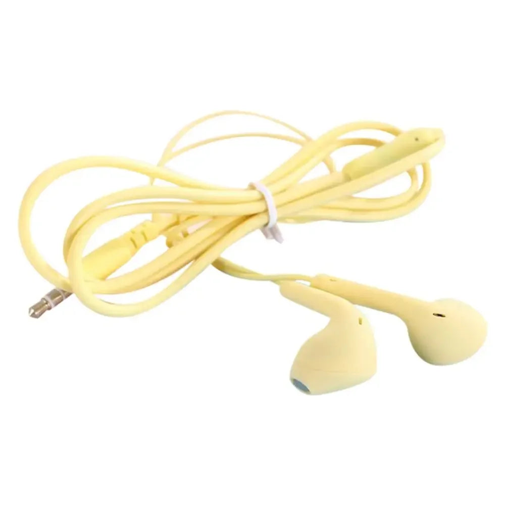 1PC 3.5mm Stereo In-Ear Earphone With Microphone Heavy Bass Wired Headset Earphones with Mic Universal for Xiaomi/Huawei/Samsung