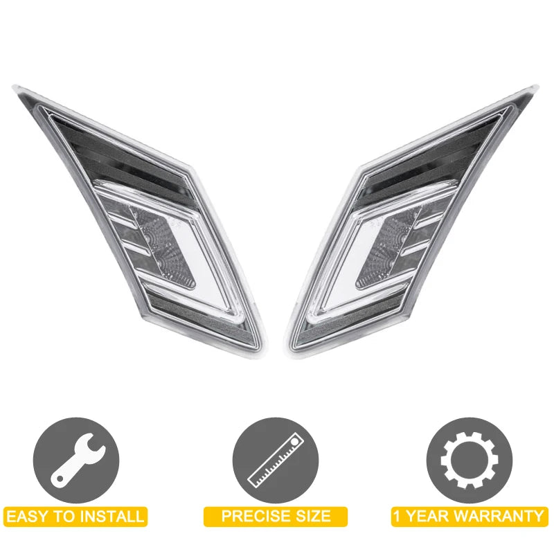 12V Clear Lens LED Side Marker Lamp Assembly For Toyota GT86 FT86 2013-UP Blinker Turn Signal With Position Light