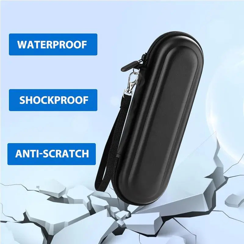 EVA Electric Toothbrush Case Waterproof Travel Storage Bag Accessories With Mesh Pocket Covers Protection