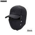 High Quality Windproof Winter Hats Winter Ski With Earflap Mask Warm Snow Cap Cotton Ear Protection Bomber Hats for Men Women