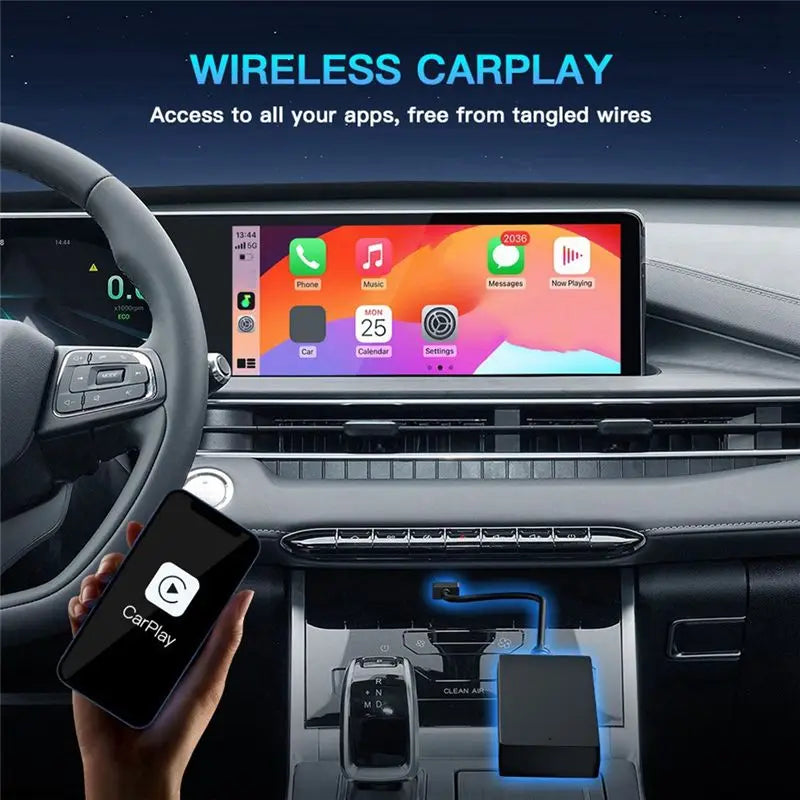 NEW-Plug And Play Carbit Link To Wireless Carplay Android AUTO Box Car Navigation Smart Car Machine Interconnection